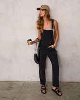 Aerie Denim Overalls