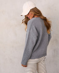 Go Sports Embroidered Knit Sweater