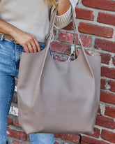 Joella Leather Tote Bag