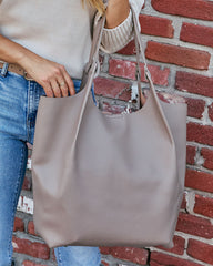 Joella Leather Tote Bag
