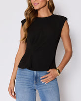 Cory Twist Front Tee