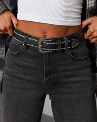 Ashwyn Studded Western Belt
