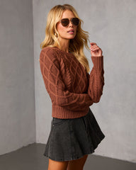 Claudete Cable Knit Sweater