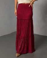 Alene Lace Maxi Skirt
