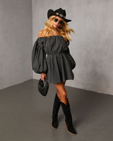 Antara Plaid Mini Dress