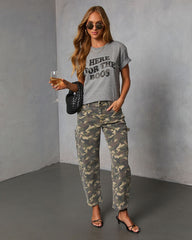 Here For The Boos Short Sleeve Graphic Tee