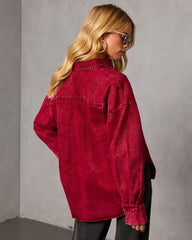 Wild Maple Denim Button Down Shirt