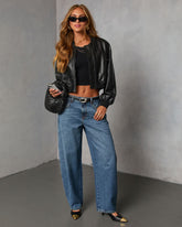 Brambelle Rigid High Rise Barrel Jeans