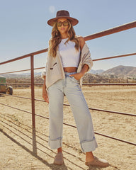 Estina Faux Suede Clogs