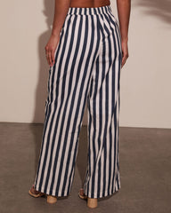 Liberty Lane Striped Wide Leg Pants