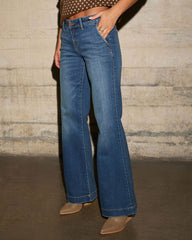 Flintlow Super Stretch Flare Leg Jeans