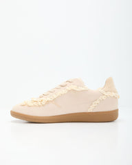 Winslet Lace And Pearl Charm Sneakers