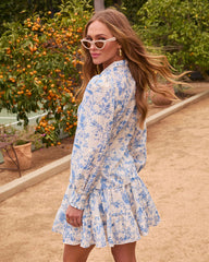 Sylvia Floral Eyelet Blouse