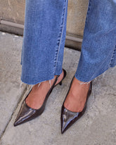 Isaline Leopard Slingback Heels