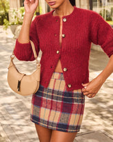 Brionie Plaid Mini Skirt