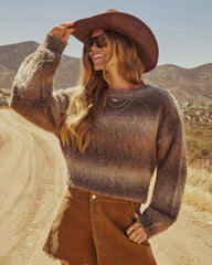 Donahue Fuzzy Knit Sweater