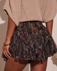 Sabrinah Tulle Mini Skort