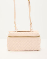 Luelle Woven Crossbody Bag