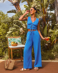 Alinah Relaxed Drawstring Pants