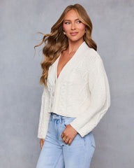 Kelena Cable Knit Cardigan