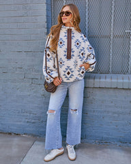 Chita Sherpa Lined Embossed Star Sneakers