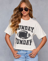 Sunday Funday Short Sleeve Graphic Tee