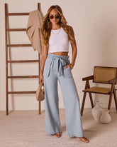 Soraye Waist Tie Jeans