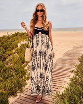 Kylen Printed Maxi Dress