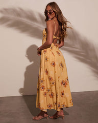 Chase The Sun Floral Maxi Dress