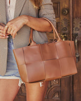 Maphie Woven Tote Bag