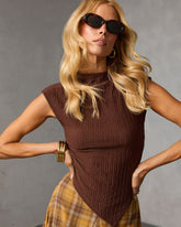 Atina Asymmetric Hem Top