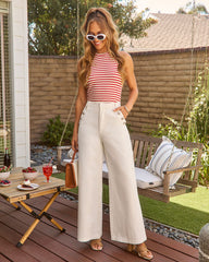 Dalena Striped Tank Top