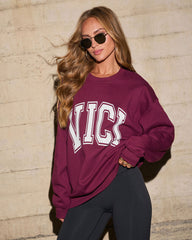 VICI Muse Oversized Graphic Sweatshirt