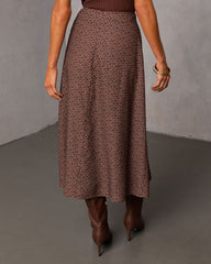 Dusk Loom Printed Maxi Skirt