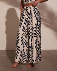 Sol Escape Tropical Drawstring Pants