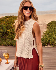 Meriana Cable Knit Sweater