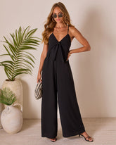 Dafni Bust Tie Jumpsuit