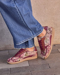 Whispers of Fall Tapestry Sneakers