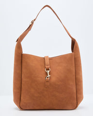 Weslie Suede Shoulder Bag