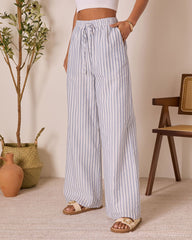 Korra Striped Wide Leg Pants