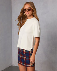 Cafe Crewneck Sweater