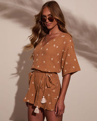 Artisan Aura Waist Tie Romper