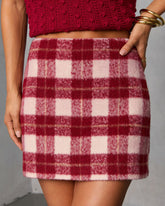 Imara Plaid Mini Skirt
