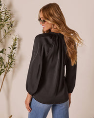 Teylor V Neck Long Sleeve Top