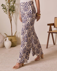 French Kissed Abstract Print Pants