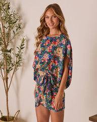 Jacie Wrap Mini Dress