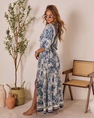 Southern Grace Caftan Maxi Dress