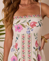 Tidal Bloom Floral Maxi Dress