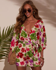 Ariella Kimono Sleeve Romper