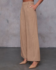 Kayda Wide Leg Corduroy Trouser